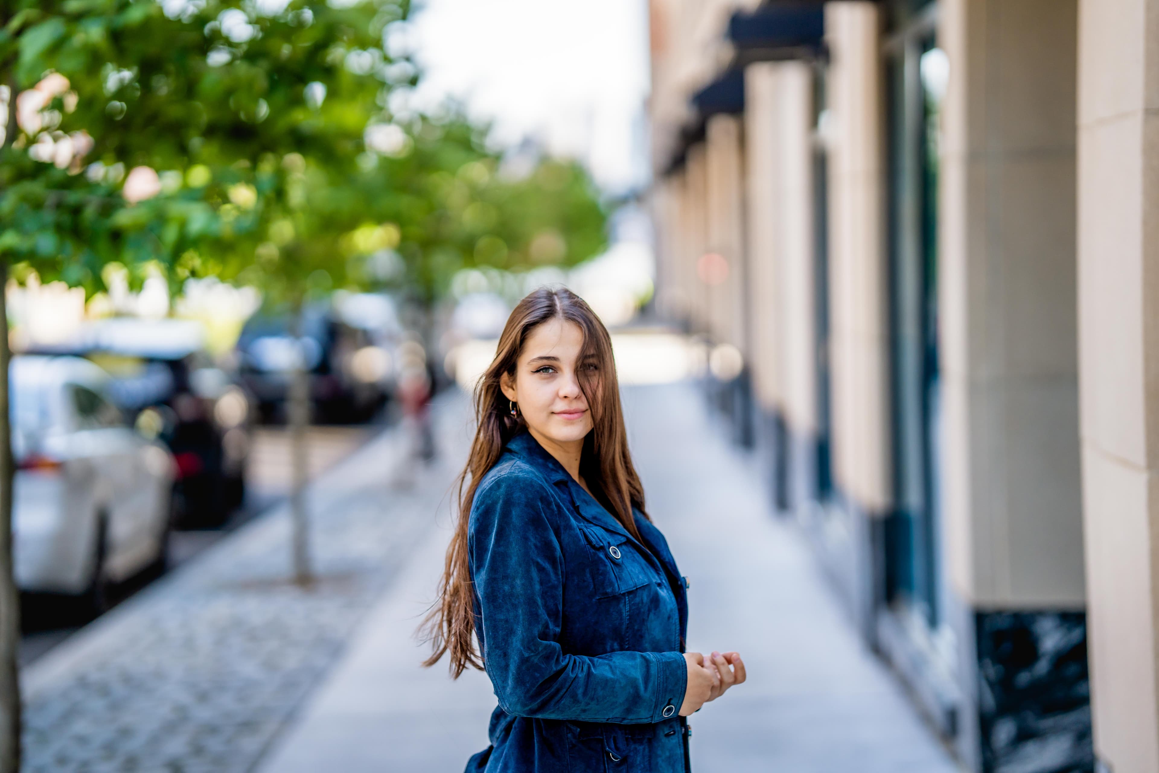 Professional portrait on the NYC waterfront by JQ Creative